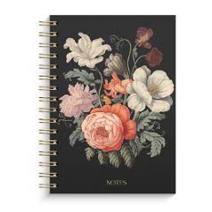 Notatbok spiral BURDE A5 Dark Bloom