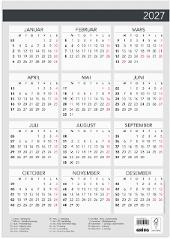 Plakatkalender Elegant GRIEG 2027 A3