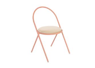 Stol PAPERFLOW Saturne rosa/offwhite (2)