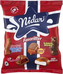 Sjokolade Nidar Norske favoritter 300g