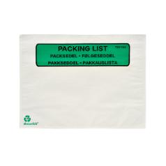 Pakkseddelpose papir C5 trykk (1000)