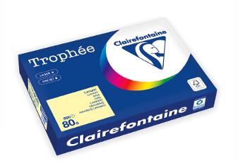 Kopipapir TROPHEE A3 80g gul  (500)