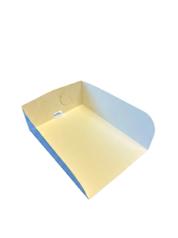 Kakeskuff 3-sidet 18x13x6cm hvit (500)