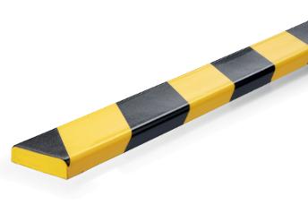 Veggbeskyttelse DURABLE S10 gul/sort