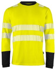 Trøye PROJOB 6014 XS HiVis gul/sort