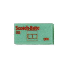 Skuresvamp SCOTCH-BRITE 58 75x130mm grø