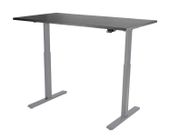 Skrivebord KENSON 120x80cm sort/sølv