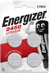 Batteri ENERGIZER Lithium CR2450 3V (4)