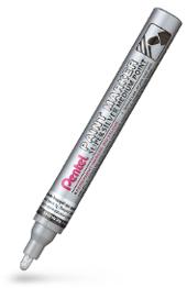 Paintmarker PENTEL MMP10 rund 2,5mm sølv