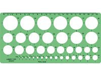 Sjablong LINEX 39 sirkler