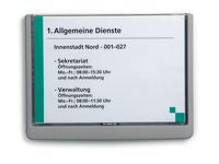 Skiltholder DURABLE A5 klikk