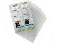 Visittkortlomme DURABLE A4 10kort (10)
