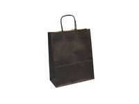 Gavepose CF kraft 22x10x27 cm sort (25)