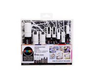 Paintmarker UNI Posca multi-pk hvit (8)