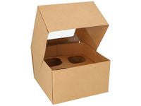 Kakeeske muffins 17x17x10cm m/vindu (25)