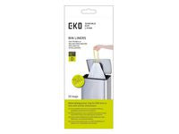 Avfallspose EKO D 55x50 18-21L hvit (20)
