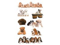 Etikett AVERY dekor hundevalper (3)