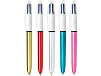 Kulepenn BIC 4 farger 1,0 met. ass (12)