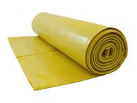 Avfallssekk LD-PE 60x90cm 70my gul (25)