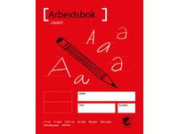 Arbeidsbok 17x21 80g 17mm linjert