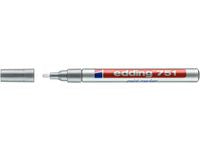 Paintmarker EDDING 751 sølv