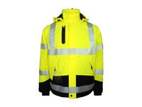 Vinterjakke LYNGSØE 4WS-9097 HiVis 5XL