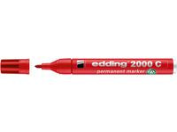 Merkepenn EDDING 2000 rund rød