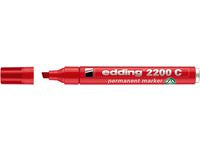 Merkepenn EDDING 2200 skrå rød