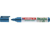 Merkepenn EDDING 21 EcoLine rund blå