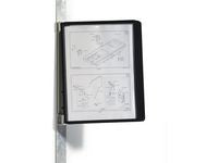 Veggstativ VARIO Magnet 5 lommer sort