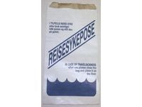 Reisesykepose m/trykk hvit (1000)