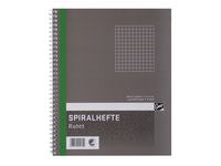 Spiralhefte EMO 17x21cm 70g 50bl ruter
