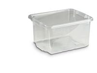 Oppbevaringsboks 15l transparent