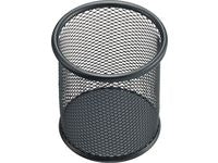 Penneholder HELIT mesh metall sort