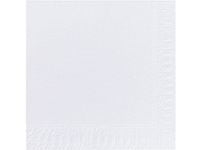 Serviett DUNI 2L 33cm hvit (125)
