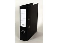 Brevordner 80mm A4 uten skinne sort