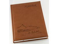 Hyttebok GRIEG 192S. Ulinj. Fjell Brun