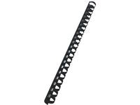Plastspiral LEITZ 16mm sort (100)