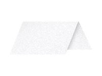 Bordkort POLLEN 85x80mm perlem hvit(25)