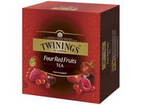 Te TWININGS Fire røde frukter (100)