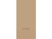 Serviett DUNI 3L 40cm 1/8 eco brun (250)