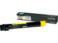 Toner LEXMARK X950X2YG 22K gul