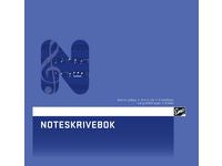 Noteskrivebok EMO 20x21cm 16blad6 linjer