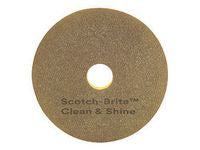 Gulvpad 3M SCOTCH-BRITE Clean&Shine 11t