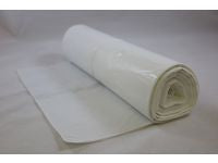 Avfallspose LLD-PE 60x90cm 18my hvit(70)