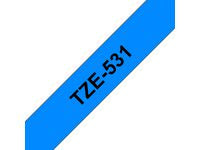 Tape BROTHER TZe-531 12mmx8m sort/blå