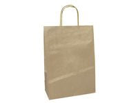 Gavepose kraft 18x7x24cm m/håndtak (25)