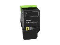 Toner LEXMARK 78C20Y0 return gul