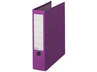 Brevordner 80mm skinne A4 lilla