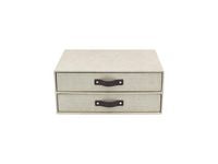 Skuffekabinett BIGSO Birger A4 2 sk. lin
